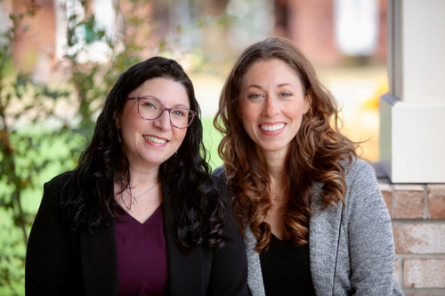 Photo of Allison Brownlow and Sarah Thornton